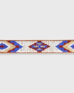 1.25" African Beaded Belt^Sid Mashburn Clearance