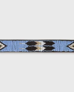 1.25" African Beaded Belt^Sid Mashburn New
