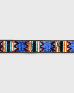 1.25" African Beaded Belt^Sid Mashburn Hot