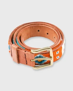 1.25" African Beaded Belt^Sid Mashburn Cheap