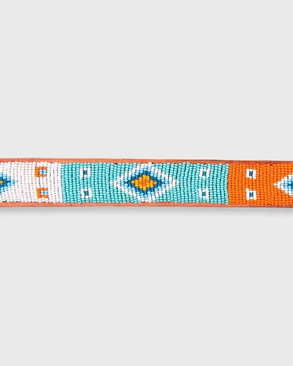 1.25" African Beaded Belt^Sid Mashburn Cheap