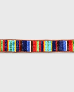 1.25" African Beaded Belt^Sid Mashburn Flash Sale