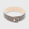 0.5" Lizard Cuff Bracelet^Ann Mashburn Cheap