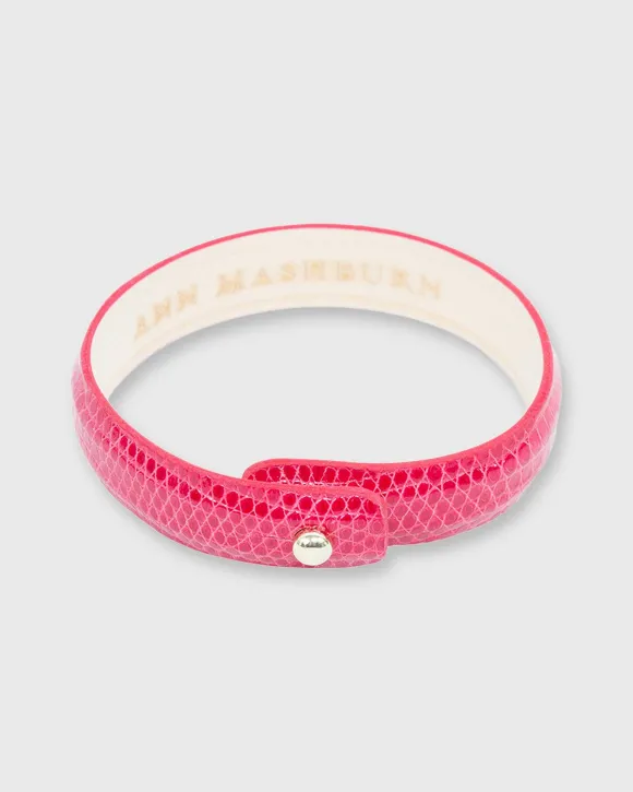 0.5" Lizard Cuff Bracelet^Ann Mashburn Discount