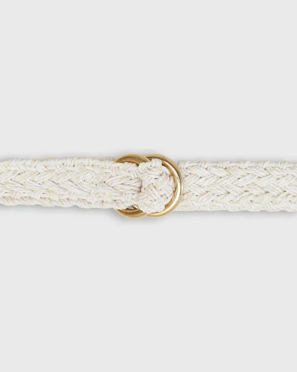 1" Woven Double O-Ring Belt^Sid Mashburn New