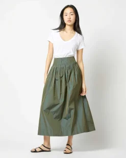 Adah Pintuck Skirt^Ann Mashburn Cheap