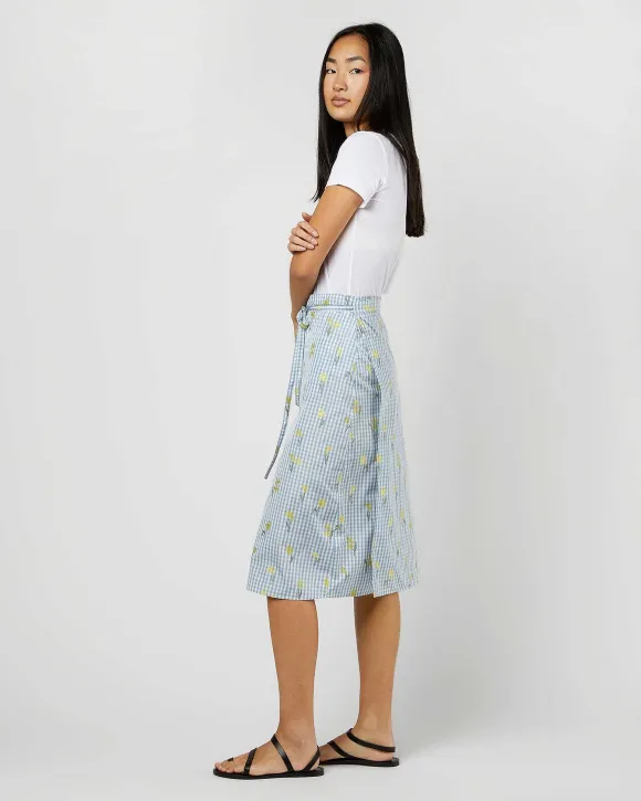 Adley Wrap Skirt^Ann Mashburn Online