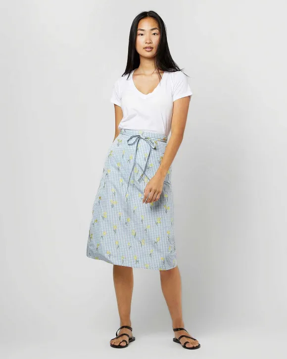 Adley Wrap Skirt^Ann Mashburn Online