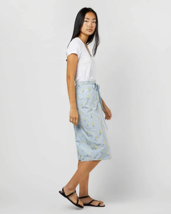 Adley Wrap Skirt^Ann Mashburn Online