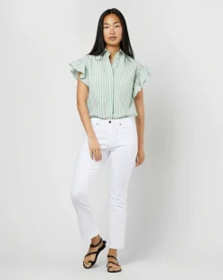 Amelie Ruffle Shirt^Ann Mashburn Sale