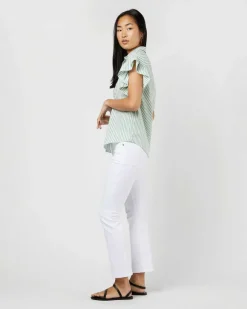 Amelie Ruffle Shirt^Ann Mashburn Sale