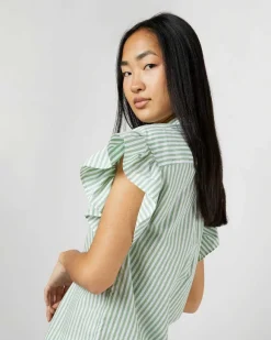 Amelie Ruffle Shirt^Ann Mashburn Sale