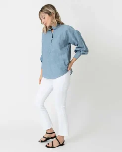 Anaya Popover Shirt^Ann Mashburn Fashion