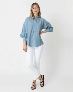Anaya Popover Shirt^Ann Mashburn Fashion