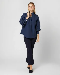 Anaya Popover Shirt^Ann Mashburn Flash Sale