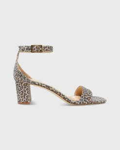 Ankle-Wrap Block Heel^Ann Mashburn Cheap