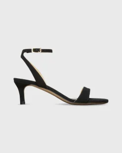 Ankle-Wrap Kitten Heel^Ann Mashburn Cheap