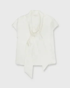 Atelier Tie-Neck Blouse^Ann Mashburn Flash Sale