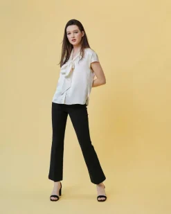 Atelier Tie-Neck Blouse^Ann Mashburn Flash Sale