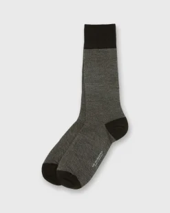 Birdseye Trouser Dress Socks^Sid Mashburn Outlet