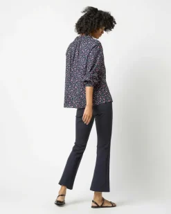 Button-Front Kamille Blouse^Ann Mashburn Store