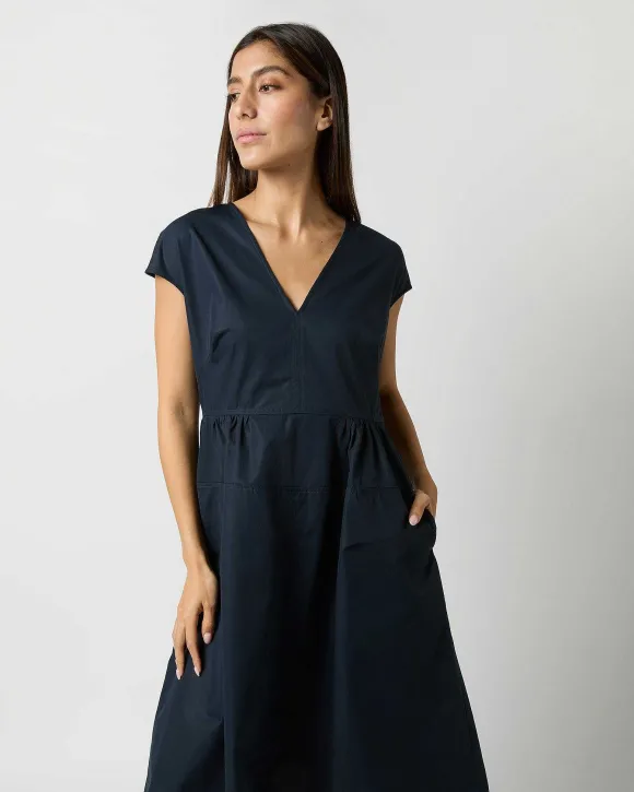Cap-Sleeve Dress^Aspesi Store