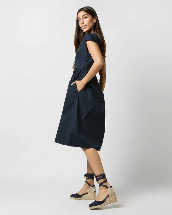 Cap-Sleeve Dress^Aspesi Store