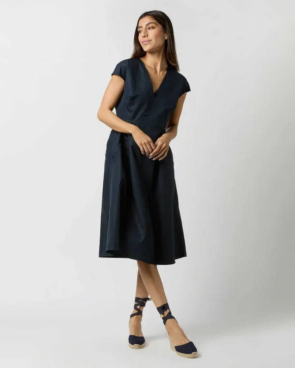 Cap-Sleeve Dress^Aspesi Store