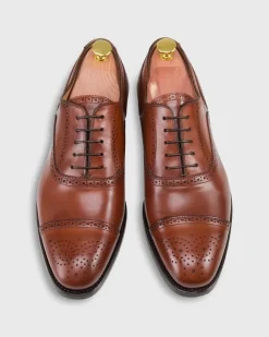 Cap-Toe Semi-Brogue^Sid Mashburn Cheap