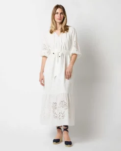 Carmen Ruffle Dress^Ann Mashburn Store