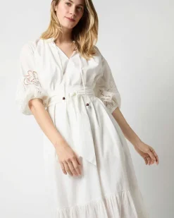 Carmen Ruffle Dress^Ann Mashburn Store