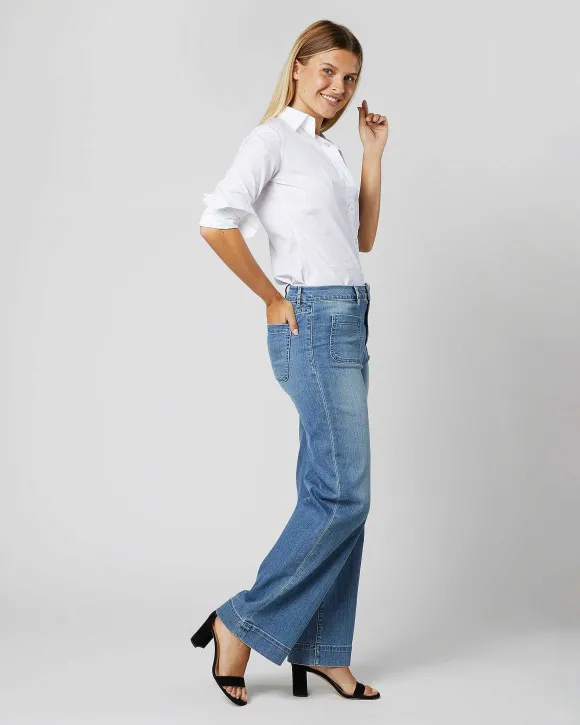 Column Patch Pocket Jean^Ann Mashburn Sale