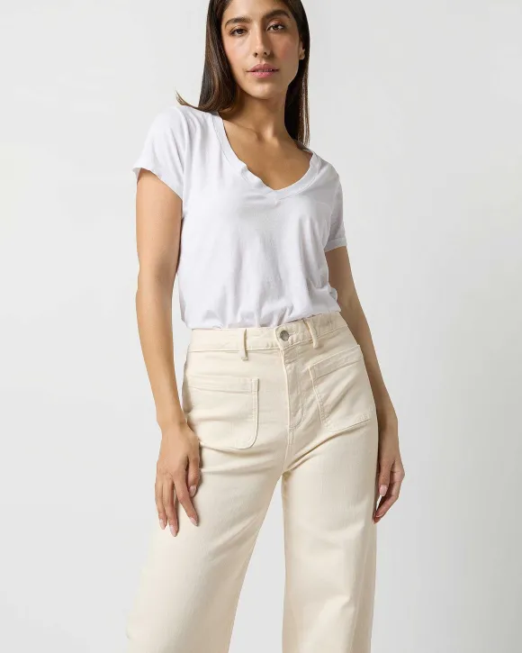 Column Patch Pocket Jean^Ann Mashburn Discount