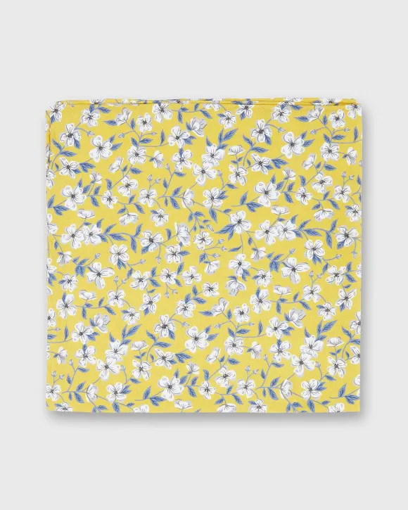Cotton Print Pocket Square^Sid Mashburn Store