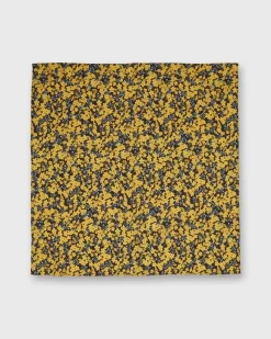 Cotton Print Pocket Square^Sid Mashburn Outlet