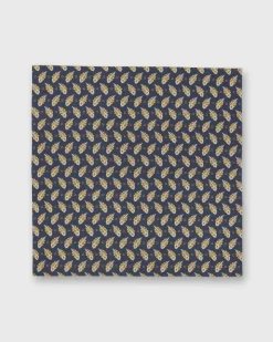 Cotton Print Pocket Square^Sid Mashburn Sale