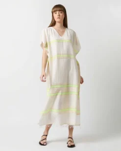 Dailila V-Neck Caftan^lemlem Clearance