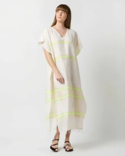 Dailila V-Neck Caftan^lemlem Clearance