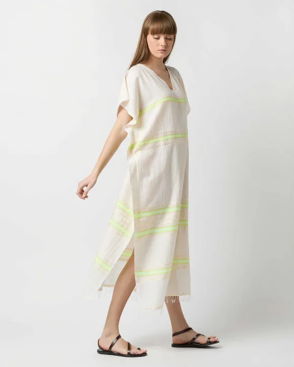 Dailila V-Neck Caftan^lemlem Clearance