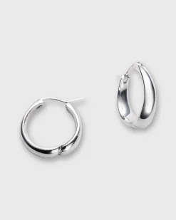 Dented Hoop Earrings^Helena Rohner Cheap