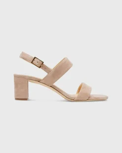 Double-Strap Block Heel^Ann Mashburn Flash Sale