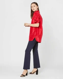 Elongated Elle Shirt^Ann Mashburn New