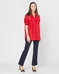 Elongated Elle Shirt^Ann Mashburn New