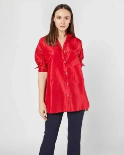 Elongated Elle Shirt^Ann Mashburn New