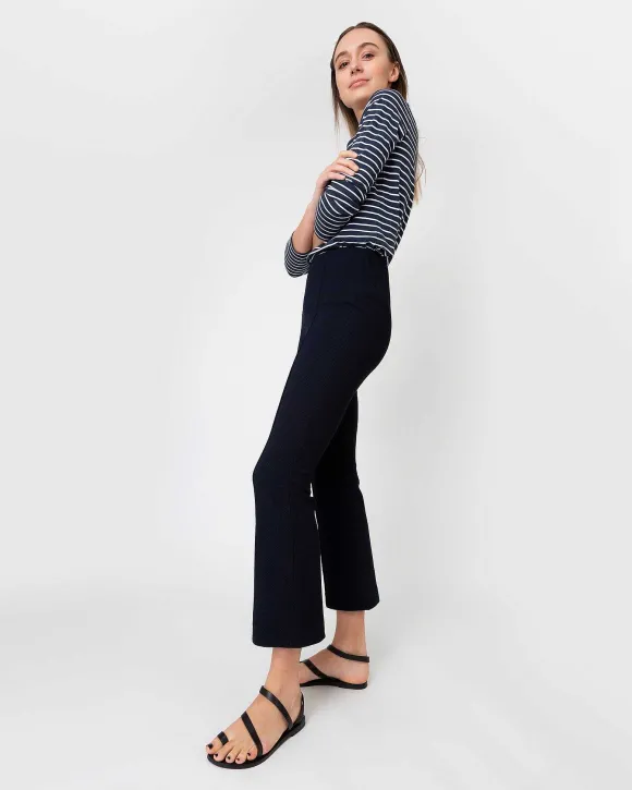 Faye Flare Cropped Pant^Ann Mashburn New
