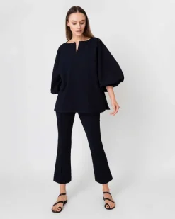 Faye Flare Cropped Pant^Ann Mashburn New
