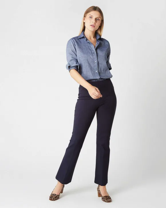 Faye Flare Cropped Pant^Ann Mashburn Sale