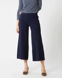 Faye Wide-Leg Cropped Pant^Ann Mashburn Best Sale