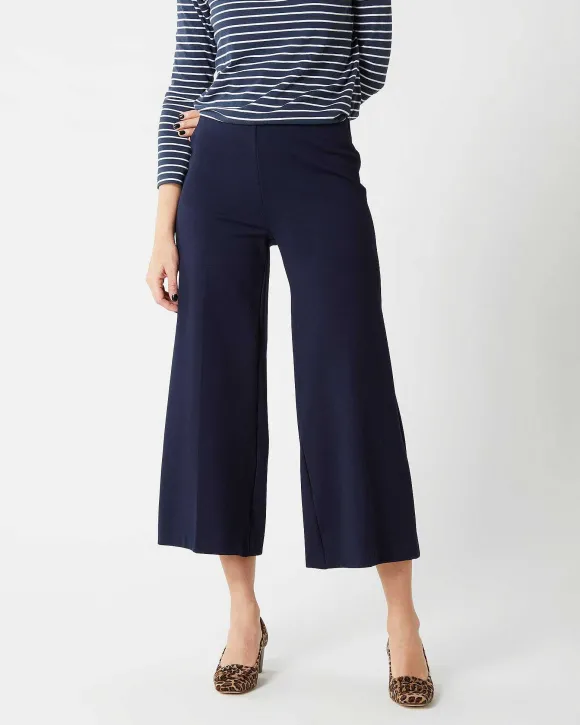 Faye Wide-Leg Cropped Pant^Ann Mashburn Best Sale