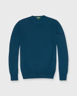 Fine-Gauge Crewneck Sweater^Sid Mashburn Flash Sale